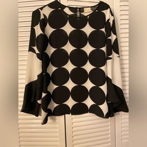 Chico’s polka dots blouse brand new no tags